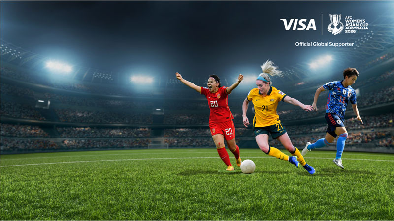 Visa - Official Global Supporter of the AFC Women’s Asian Cup Australia 2026™