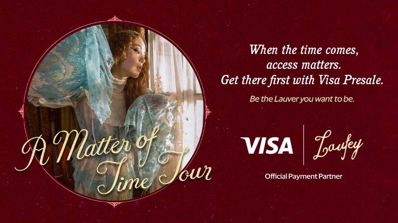 When the time comes, access matters. Get there first with Visa Presale.