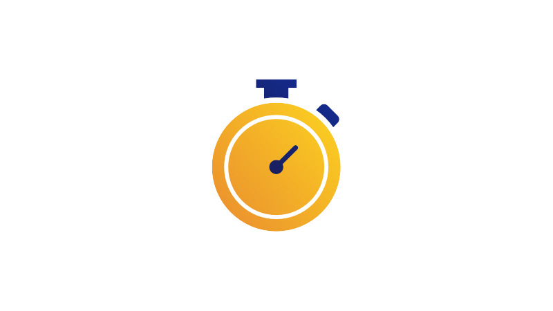 Illustration of a stopwatch.