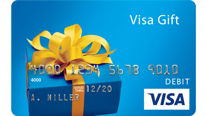 Visa - Visa Gift Card, $50, Shop